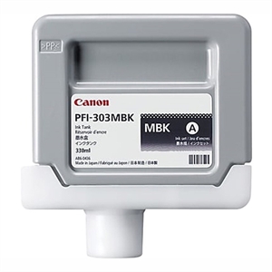Canon PFI-303 MBK Noir Mat - Cartouche d'encre de 330 ml